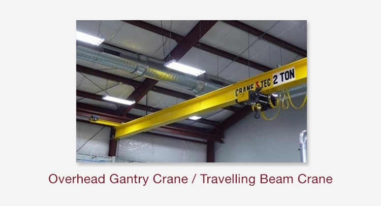 Overhead Gantry Crane / Travelling Beam Crane